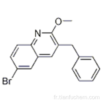 3-benzyl-6-bromo-2-méthoxyquinoléine CAS 654655-69-3